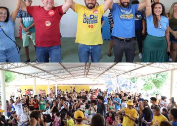 *Juventude lotou evento em apoio a Dudu Diniz em São José de Ribamar*