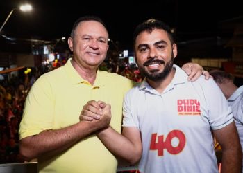 *Em caminhada com governador Brandão, São José de Ribamar virou um mar de apoiadores de Dudu Diniz*