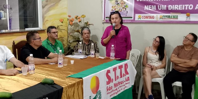 Sindicato dos Trabalhadores Rurais Agricultores e Agricultoras Familiares de São Mateus STTR-SMT realiza encontro para discutir uso de agrotóxicos.
