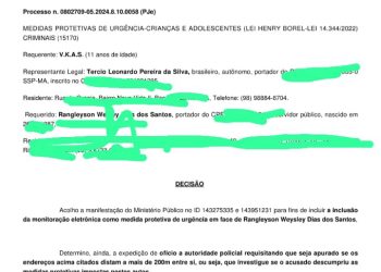 BOMBA 💣 Justiça determina uso de tornozeleira eletrônica em desfavor do Ex Vereador de São José de Ribamar por suposta quebra de medida protetiva.