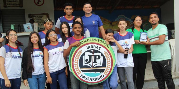 Estudantes da rede municipal de Raposa participam da Olimpíada Brasileira de Foguetes