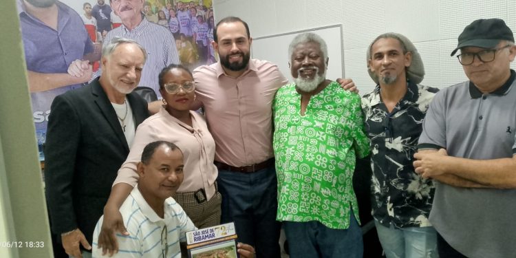 Conselheiros Municipais de Cultura de São José de Ribamar reúnem -se com o Presidente da CCJ da Câmara Municipal