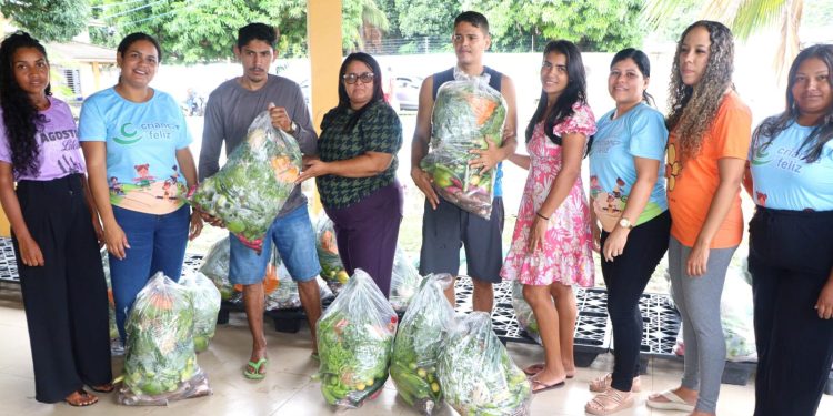 Prefeitura de Raposa realiza entrega de Cestas Verdes para famílias assistidas pelo Programa Criança Feliz