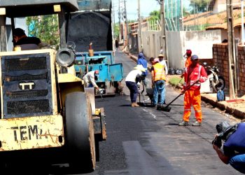 Obras de pavimentação avançam e beneficiam moradores do Jardim das Oliveiras