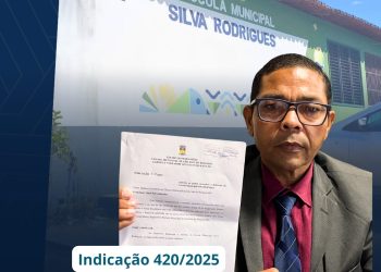 Vereador Ednilson do Kantão solicita reforma da Escola Silva Rodrigues, no bairro Mata