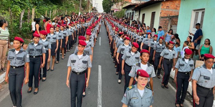 Desfile Cívico em Icatu percorre ruas da cidade com beleza, inclusão e amor á pátria