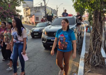 Presidente da Câmara, Francimar Jacintho, participa da Romaria das Crianças em um momento de fé e tradição