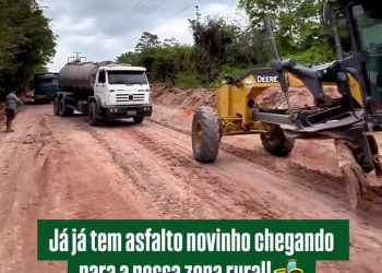 Walace Azevedo se consolida como divisor de águas em Icatu e inicia pavimentação histórica na zona rural