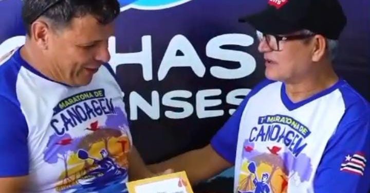 Com a presença do prefeito Eudes Barros, Raposa realiza 1ª Maratona de Canoagem e reforça potencial turístico e esportivo do município