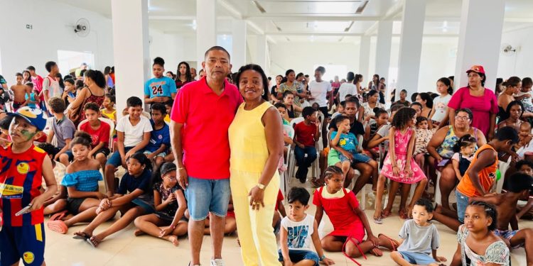 Vereador Ednilson do Kantão realiza grande celebração do Dia das Crianças no Instituto Shekinah, Jardim Tropical e outros bairros de Ribamar