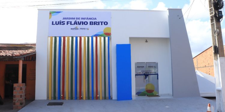 Raposa inicia comemorações dos 31 anos com entrega de duas escolas para a Educação Infantil