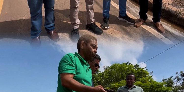 Vereador Ednilson do Kantão participa de fiscalização de obras na Região dos Parques, em São José de Ribamar