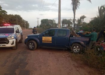 Prefeitura de Paço do Lumiar apreende veículo do IFMA de São José de Ribamar por descarte irregular de lixo