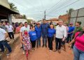 Vereador Ednilson do Kantão acompanha início de pavimentação histórica no bairro Jardim Tropical