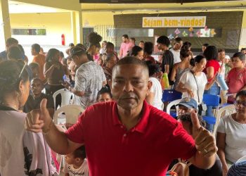 Em parceria com o secretário Tiago Fernandes, vereador Ednilson do Kantão leva ação ‘Cuidar dos Olhos’ para o Jardim Tropical, em Ribamar