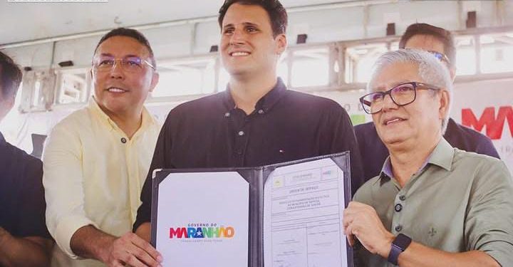 Com a presença do prefeito Eudes Barros e do secretário Orleans Brandão, Raposa recebe pacote histórico de obras em parceria com o Governo do Estado