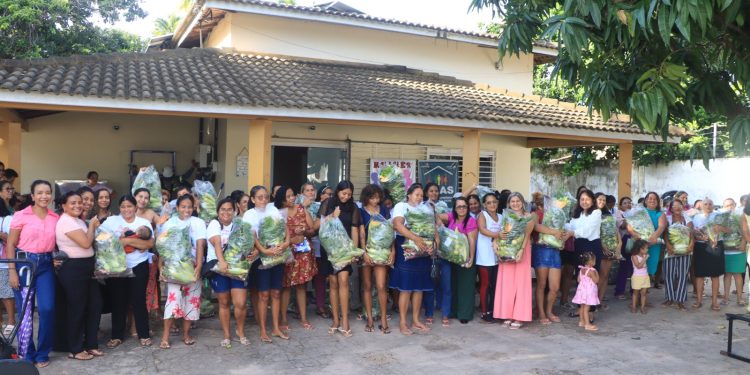 Prefeitura de Raposa realiza montagem e entrega de cestas verdes para famílias assistidas pelo CRAS