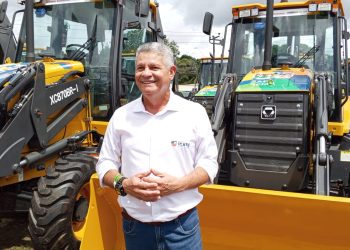 Prefeito de Icatu Walace Azevedo, destaca parceria com o Governo do Estado ao receber equipamento do programa Maranhão Sustentável