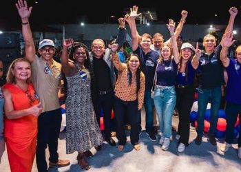Multidão prestigia Vinícius Ferro em São José de Ribamar e demonstra força de sua pré-candidatura a deputado federal