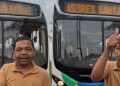 Vereador Ednilson do Kantão celebra com a comunidade chegada do transporte metropolitano na região da Estrada de Santana