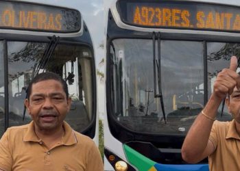 Vereador Ednilson do Kantão celebra com a comunidade chegada do transporte metropolitano na região da Estrada de Santana