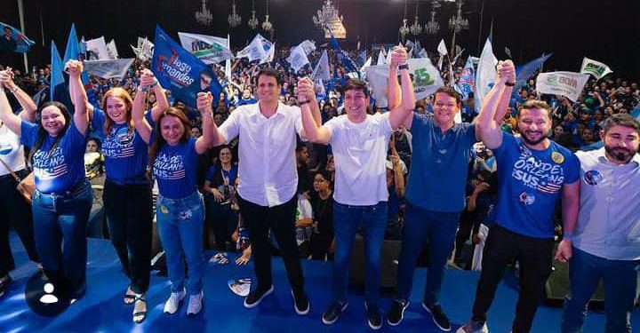 Plenária da Saúde reúne Orleans Brandão, Tiago Fernandes e Vinícius Ferro com milhares de profissionais em São José de Ribamar e destaca avanços na saúde do Maranhão