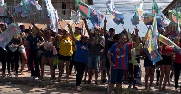 Ednilson do Kantão reúne multidão no Jardim Tropical em apoio a Orleans Brandão, Marreca Filho e Tiago Fernandes