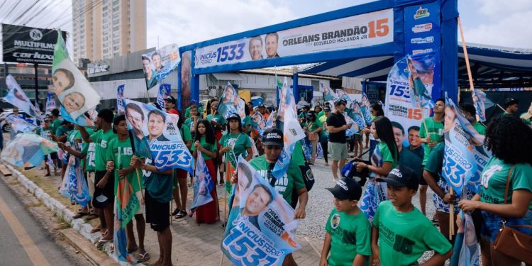 Vinícius Ferro abre as portas do comitê em São Luís e reforça aliança com Orleans Brandão